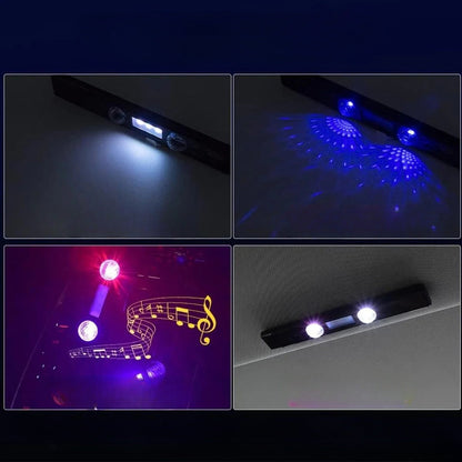 Draadloze RGB-interieurverlichting – kleuren die meebewegen met de muziek