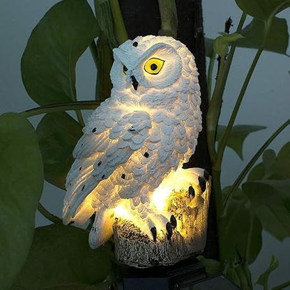 Op zonne-energie opladende tuinlamp