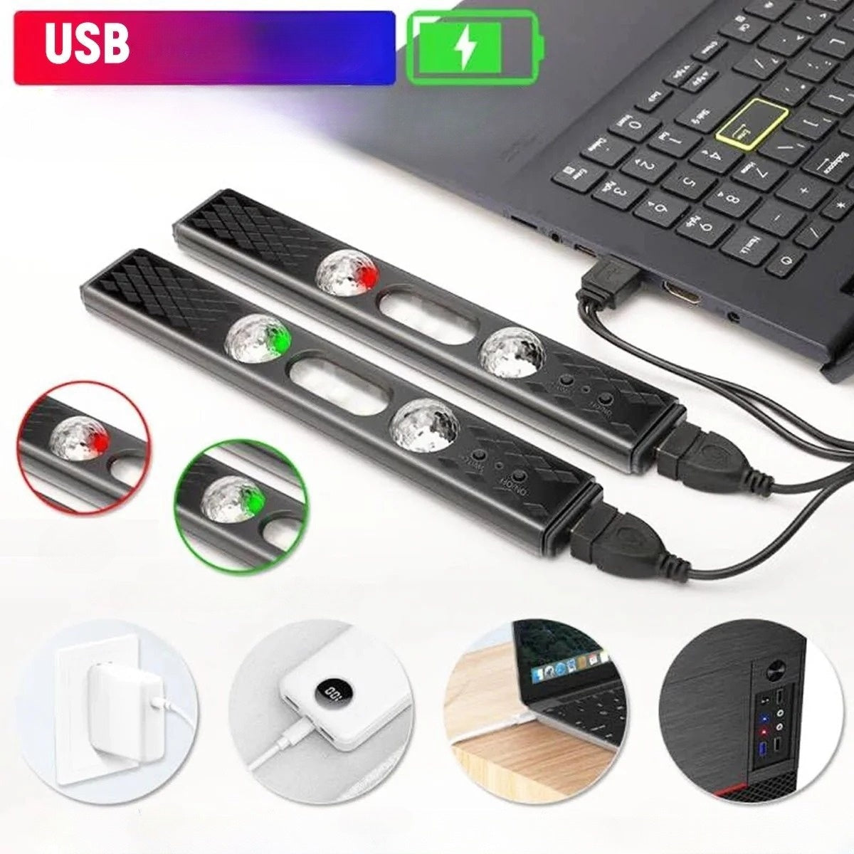 Draadloze RGB-interieurverlichting – kleuren die meebewegen met de muziek