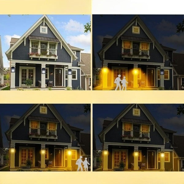 Buitenmuurlamp op zonne-energie